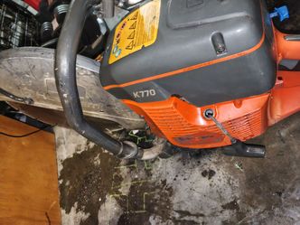 Husqvarna k770 concrete saw