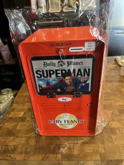 SUPERMAN (2025 Movie) Newspaper Box Popcorn Bucket