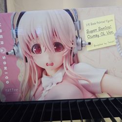 Rare Native Super Sonico Clumsy Office Lady OL Ver. 1/6 Scale Figure