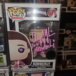 Funko Power Rangers: Kimberly #367 Autographed By Amy Jo Johnson
