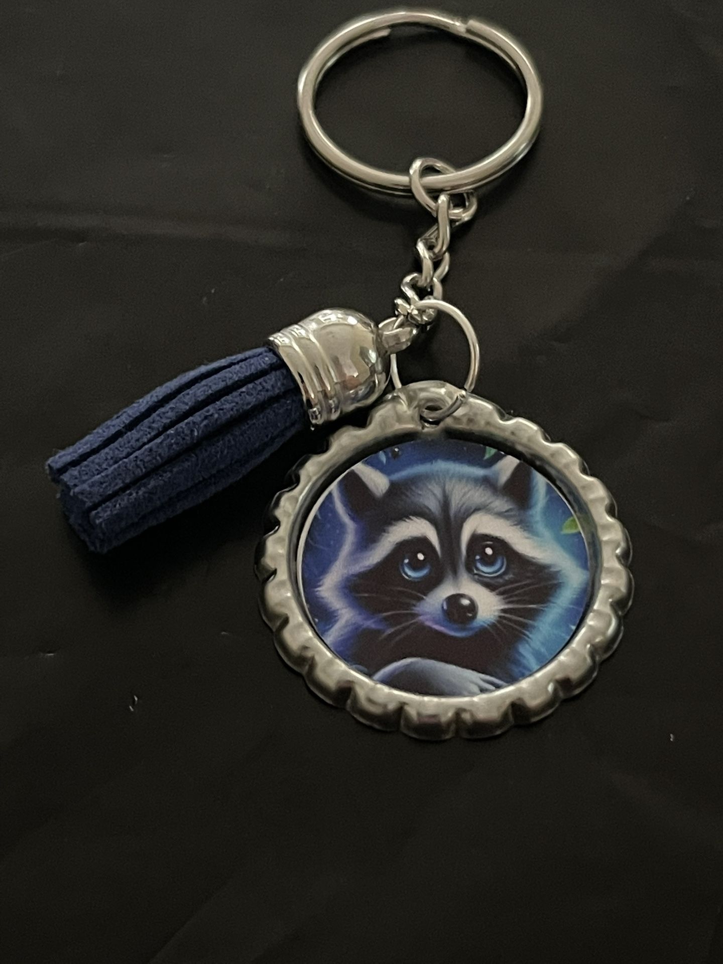 Raccoon Keychain