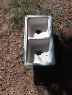  Porcelain Aluminum Sink