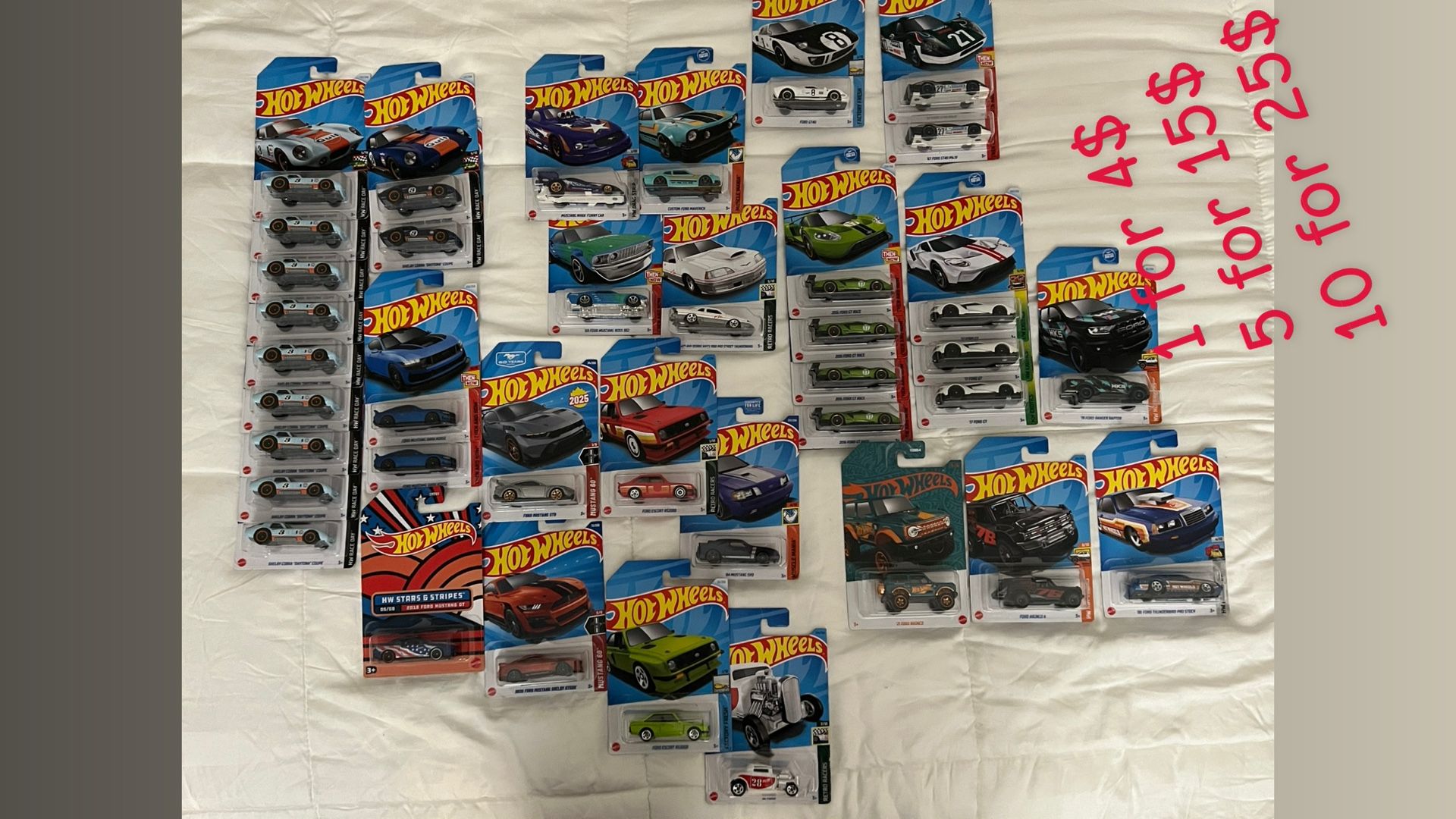 Hot Wheels Ford & Mustang 