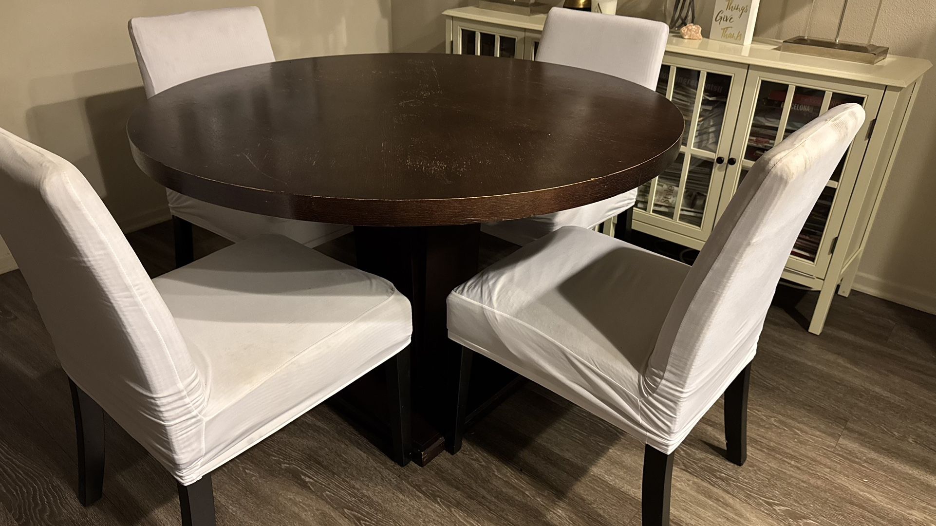 Dining Table And Chairs - Price Negotiable -pickup Only
