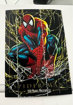 Marvel Spiderman Vemom Deadpool Wolverine Cards