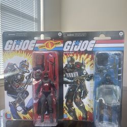 2024 GI Joe classified series retro Snow Beach Head and Cobra Eel 