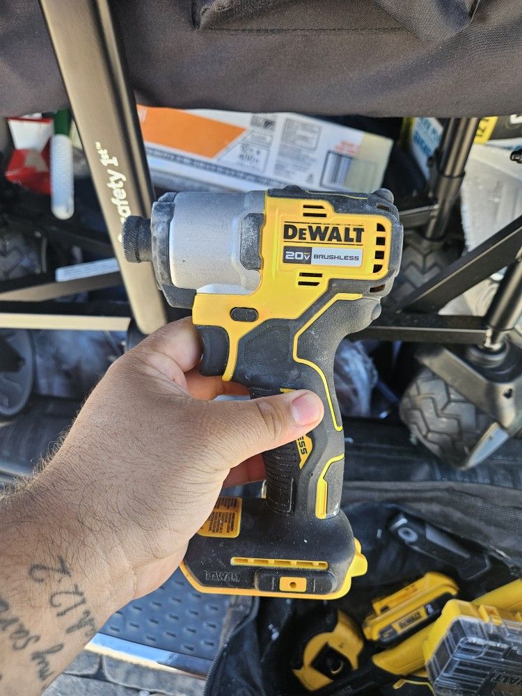 20V Brushless Drills With Drill Bits, Hammer And Tape Measure 