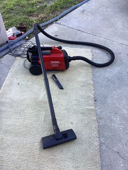 Sanitaire canister commercial vacuum