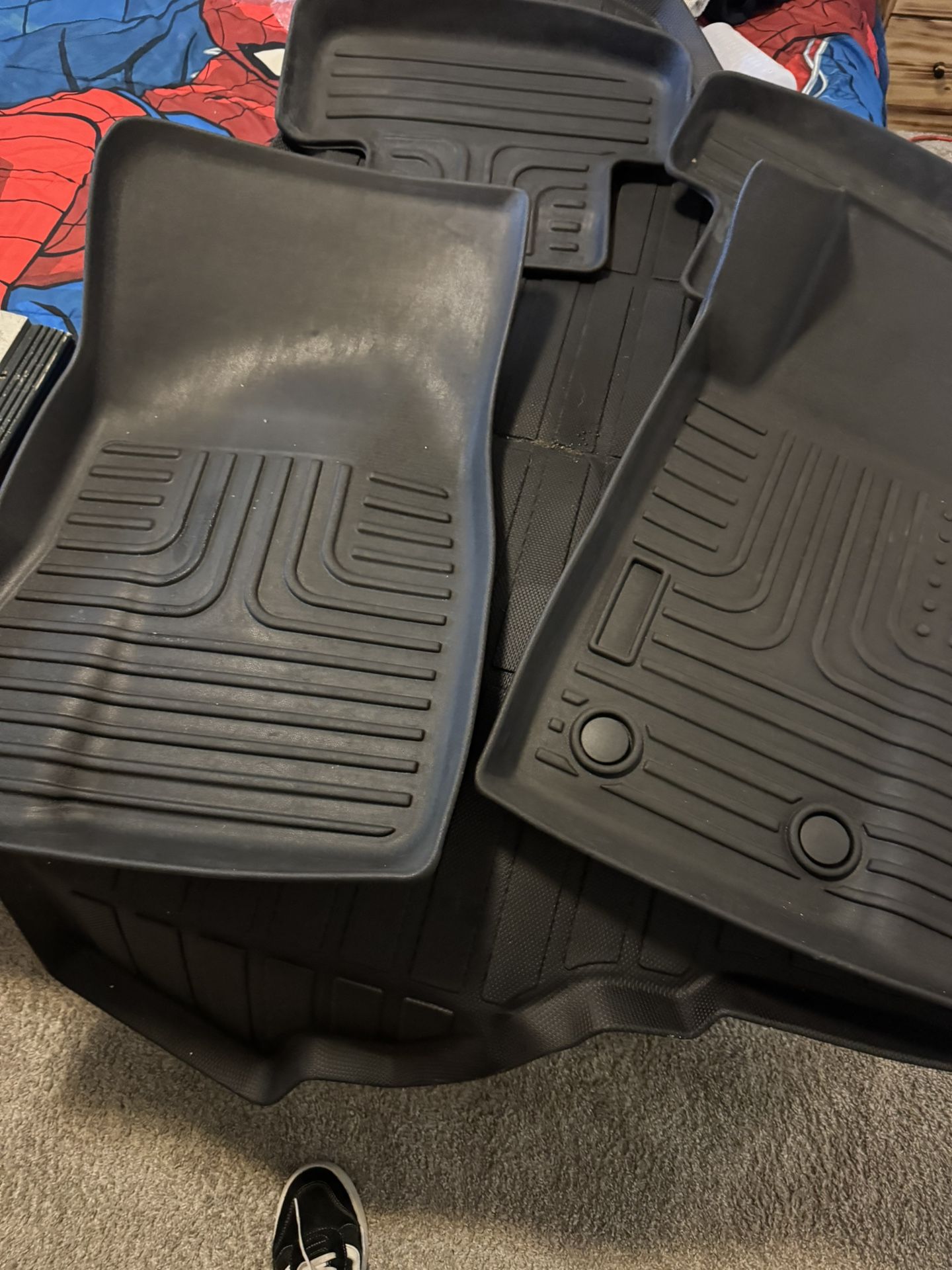 2024 Mustang Floor Mats Front Rear And Trunk