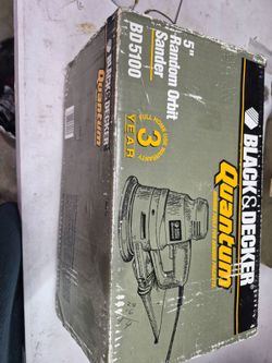 5" random Orbit Sander New in box