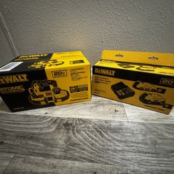 De Walt Band Saw & Batteries 