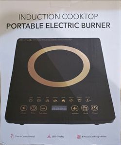Induction cooktop portable electric burner