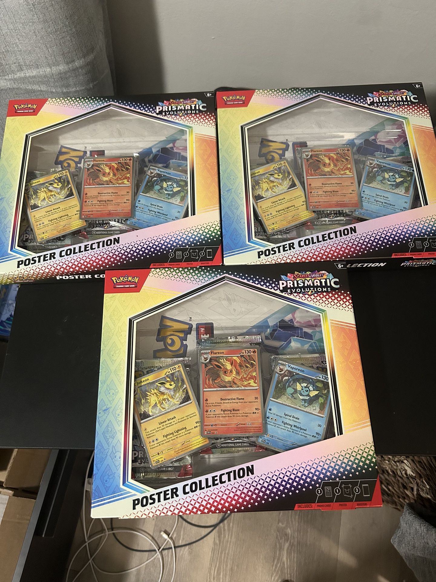 Prismatic Evolution Poster Collection Box