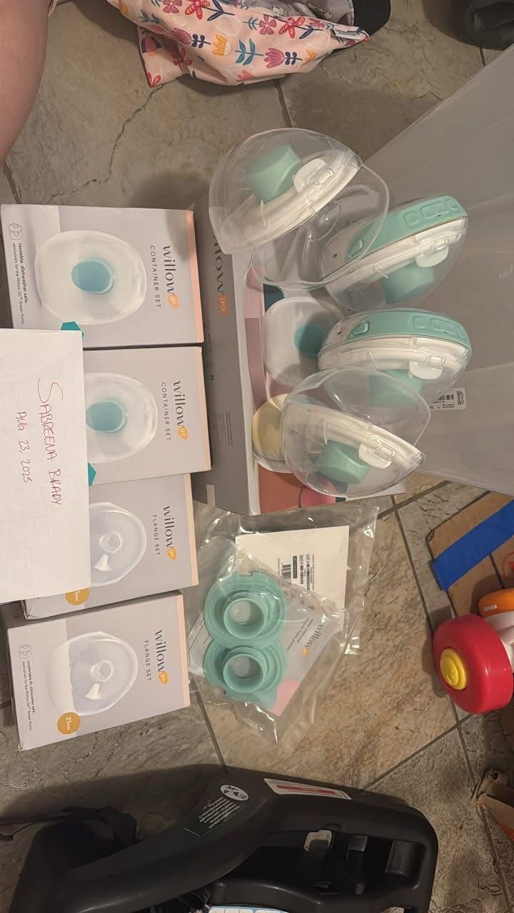 Willow go, with 4 brand new sets of parts