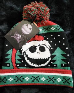 NIGHTMARE BEFORE CHRISTMAS 🎄 BEANIE 