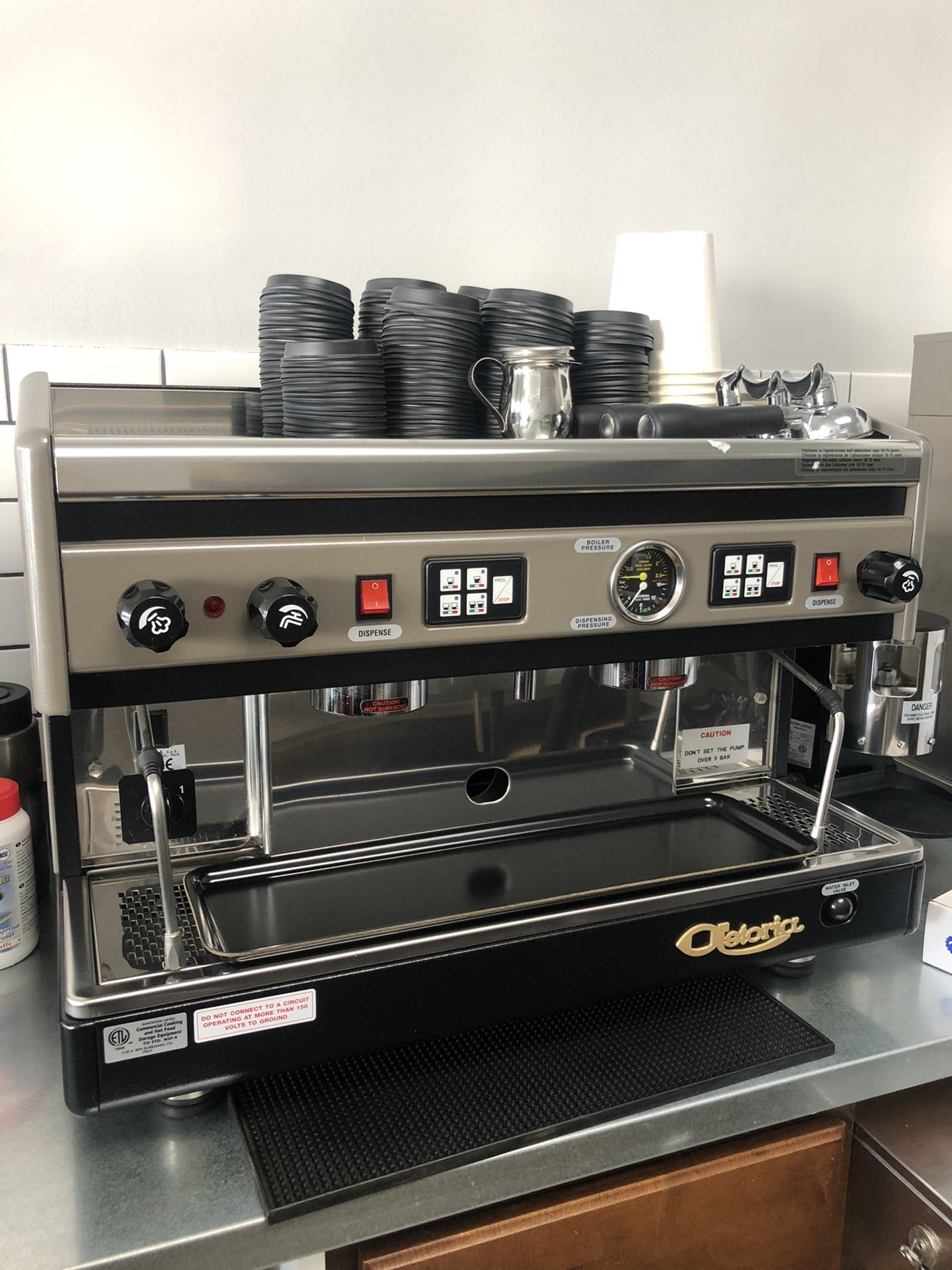 Commercial Sized Espresso Machine