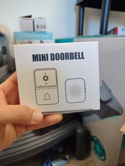 Brand New Mini Doorbell with Camera and Chime