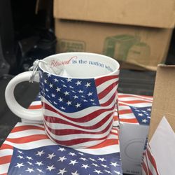 American Flag Mug