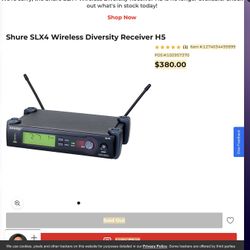 Like New Microphones Wireless Frequency Channels 