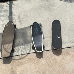 skateboards/long boards