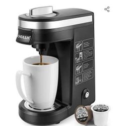 BRAND NEW SINGLE SERVE COFFEE MAKER BREWER FOR SINGLE CUP (12 oz)