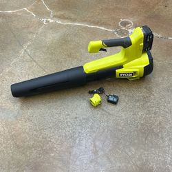 Ryobi blower with charger in 48H battery