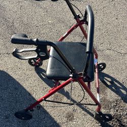 Medical Rollator Walker with Seat