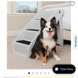 Grey Folding Pet Step