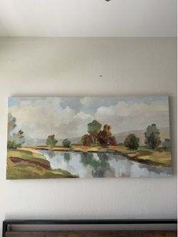 Large Landscape Canvas Wall Art — 30” x 60”