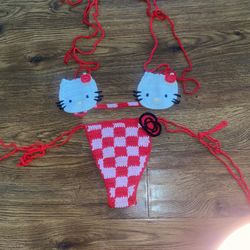 Hello Kitty Swimsuit Set
