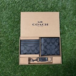 Coach Men Wallet Set