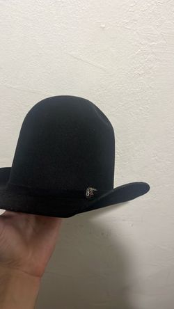 Black felt tall crown