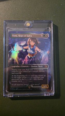 Mtg: Yuna Hope of Spira Chocobo track foil