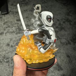 Deadpool Q Fig X Force Costume Variant Figurine Loot Crate
