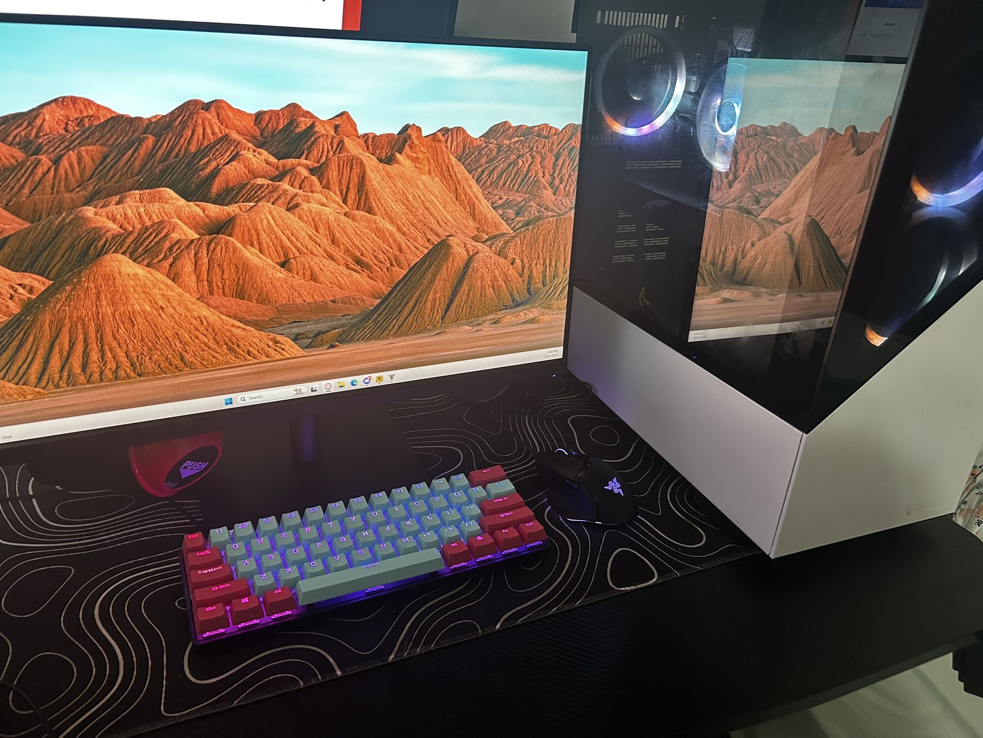 Gaming Pc And Monitor