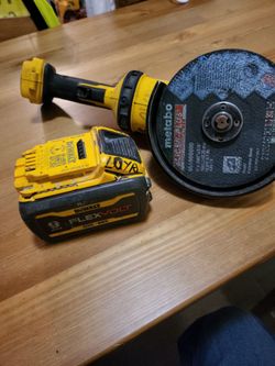 Dewalt big grinder and 9ah battery