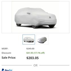 VW Atlas Car Cover - Stormproof - Volkswagen (CVC-5SP-98V-W9-404)