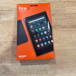 Amazon Fire 7 tablet 7” display, 16 GB, Black