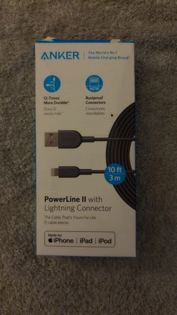 Apple anchor charger cord