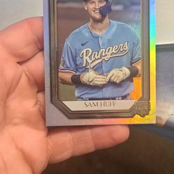 Sam Huff Baseball Card