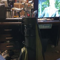 Golf Clubs And Bag 