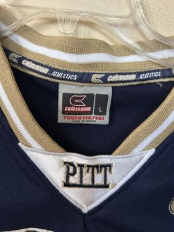 Official University Pitt Basketball Shirt, Youth 16/18 Large. Fits S/M Women
