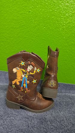Toy Story Kids Cowboy Boots size 6
