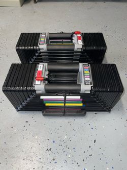 Power Block adjustable dumbbell’s 90lbs
