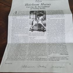 Heirloom Rocking Horse 