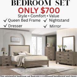 4 Pc Queen Bedroom Set 