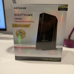 Netgear Nighthawk CM3000 Modem  *Brand new sealed*