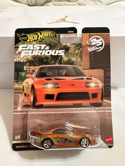 Hot Wheels Premium Toyota Supra Fast & Furious
