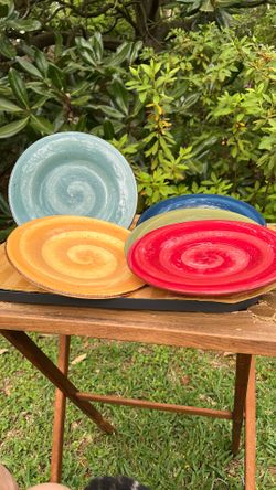 HausenWare Twist Salad Plates (5)