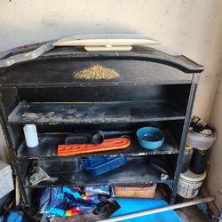 Antique Shelf Unit